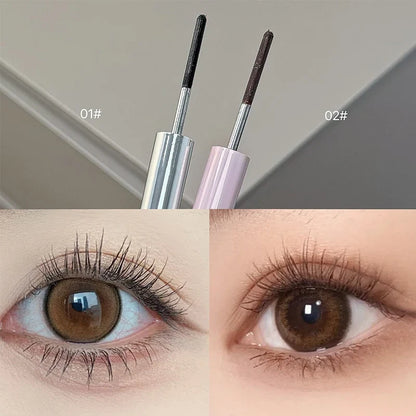 Waterproof Lengthening Mascara - Black Silk Fiber Lash Formula