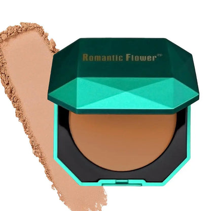 Brand-new 4 Colors Dark Pressed Powder Dark Skin Powder Matte Powder Long-lasting Waterproof  Brand Makeup Blush
