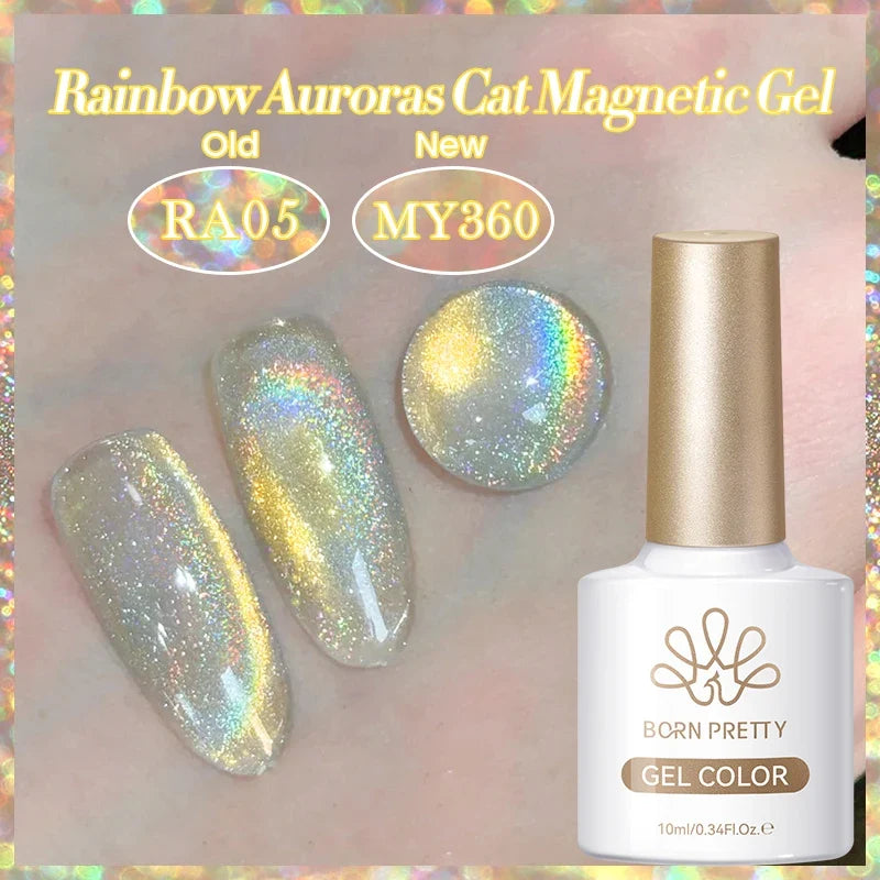 BORN PRETTY 117 Colors Cat Magnetic Gel Nail Polish 10ml Full Coverage Varnish Semi Permanent Super Gorgeous Nails Manicure