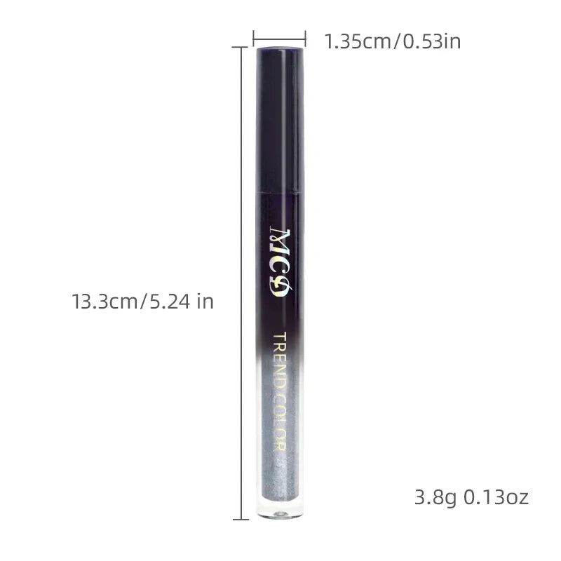 13-Shade Waterproof Liquid Eyeshadow Palette - High Shine  Long-Lasting & Smudge-Proof Makeup Set for Glamourous Looks glitter