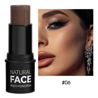 Waterproof Double-end Contouring Bronzer Stick Lasting Natural Matte Concealer Highlighter Pencil Corrector Skin Tone Pen Makeup