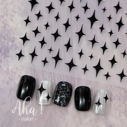 3D Small Bow Ribbon Bowknot Y2K Nail Sticker MIni Kawaii Japanese Adhesive Decals Nail Art Manicure Decorations DIY