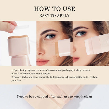 O'cheal 2-in-1 Concealer Foundation & Contour Stick 20g