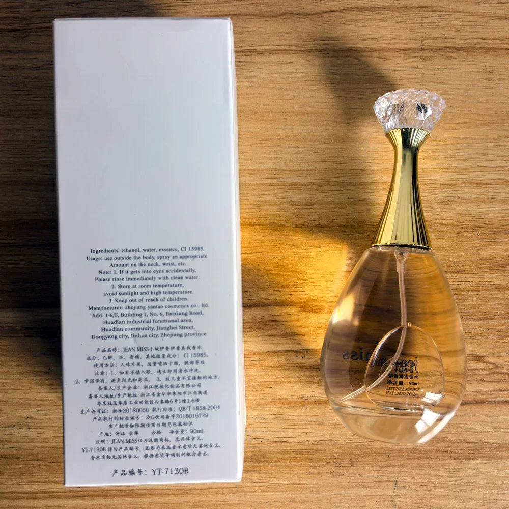 J'dor Eau De Parfum Vaporisateur Natural Spray 90ML Long-lasting Floral and Fruity Scents Fragrance