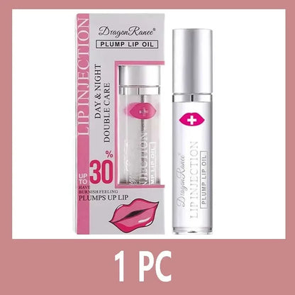 Instant Volumising Lip Plumper Oil Lip Enhancer Lip Gloss Plumping Serum Moisturizing Anti-Wrinkle Lipstick Sexy Care Makeup