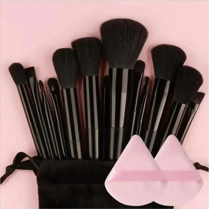 Professional Makeup Brush Set - Soft Fluffy Cosmetic Brushes for Foundation, Powder, Eyeshadow & Blending , Beauty Tools