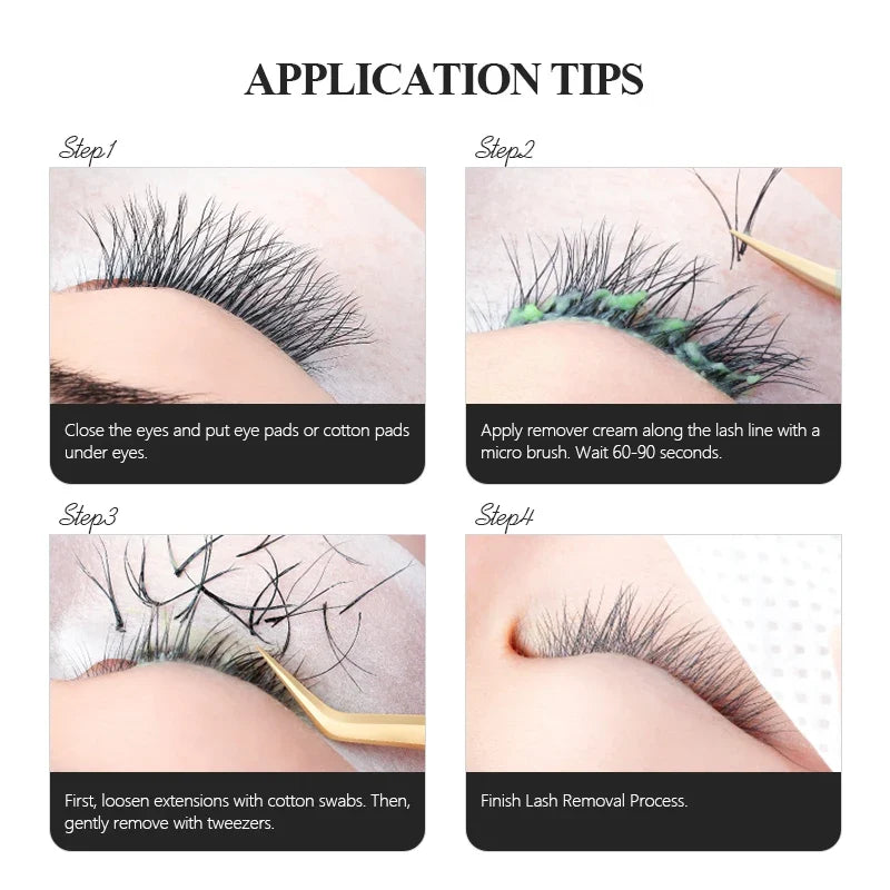 SAKURAHANA Eyelash Glue Remover Remover Gel Cream Korea Professional No Stimulation Remover Makeup Lash Glue Remover Cream