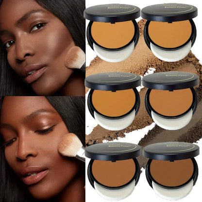 Romantic Flower Universal Contour Palette | Sweat-Resistant Matte Powder, Buildable Highlight & Shadow Kit