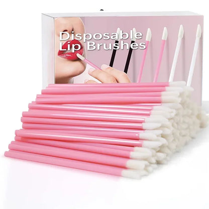 Disposable Eyelash Brush wholesale 50/100pcs Mascara Applicator Wand Eyes Lip Cosmetics Brushes Extension Cosmetic Make up Tools
