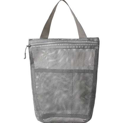 23x26cm Portable Toiletry Bag with Handy Handle Large Capacity Mesh Toiletry  Storage Bag Makeup Bag for Business Trips Travel