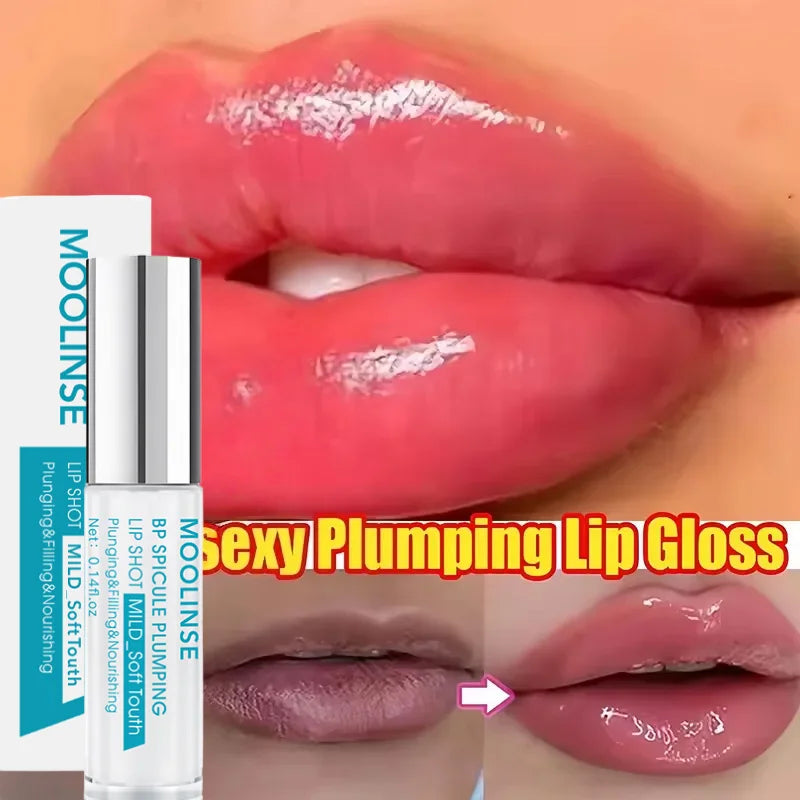 BP Spicule Plump Lip Shot Instantly Volumis Increase Lip Elasticity Long-lasting Moisturize Lip Plumper Gloss Sexy Beauty Makeup