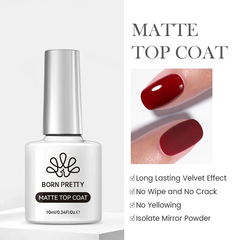 BORN PRETTY Milky White Jelly Nude Gel Nail Polish 10ml White Translucent Soak Off Gel Vernis Semi Permanent Need UV Light Cure