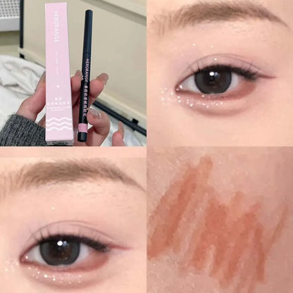 Herorange Silky Eyeliner Gel Pen, Smooth and Colorful, Waterproof and Sweat-Proof, Natural and Long-Lasting, Easy to Apply, Not Easy to Smudge, Suitable for Beginners