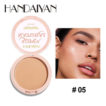 Lasting Oil Control Pressed Powder Bronzer Natural Brighten Waterproof Nude Setting Loose Translucent Powder Dupes Makeup Women