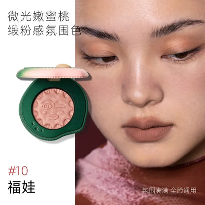 Girlcult Emotional Blush Highlighter Matte Fine Shimmer Blusher Face Cute Makeup Korean Cheek Pressed Powder