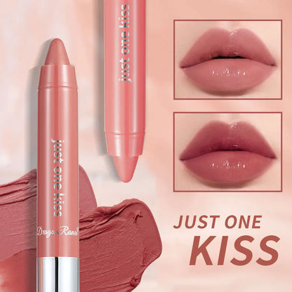 Bright Lipstick Easy to Color Lipstick Color Moisturizing Lip Gloss Easy to Color Lip Glaze Rotating Bright Lipstick Pen Lip Gloss Lipstick European and American Style Nude Brown Red Pink Lipstick Masquerade Lipstick Pen Lip