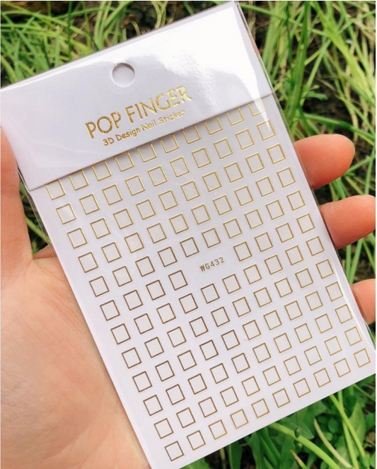 PEGATINA PARA UÑAS - 432