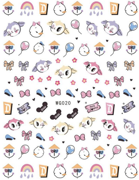 NAIL ART STICKER - 020