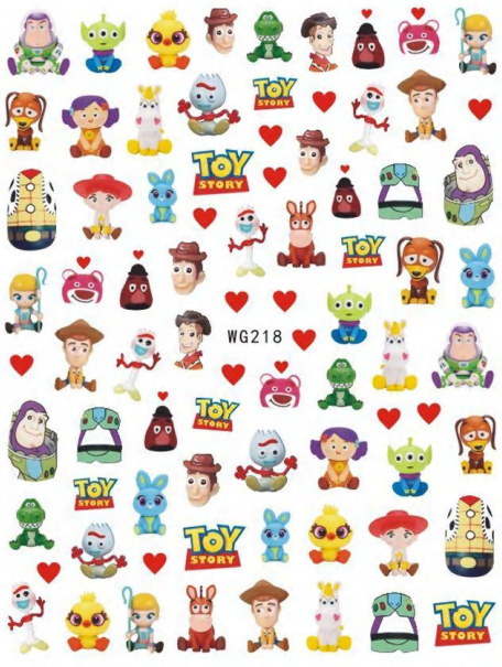 NAIL ART STICKER - 218