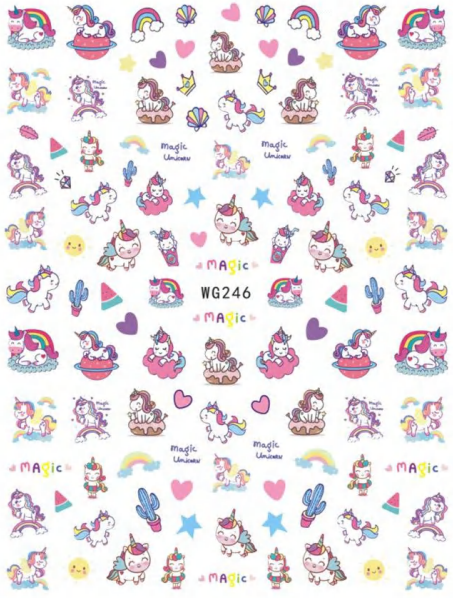 PEGATINA PARA UÑAS - 246