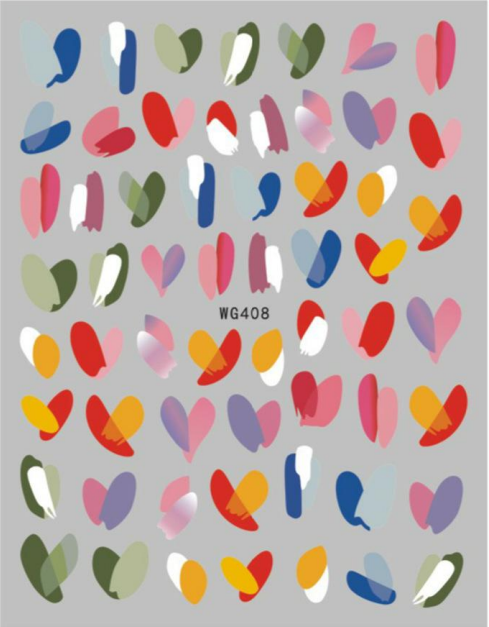 NAIL ART STICKER - 408
