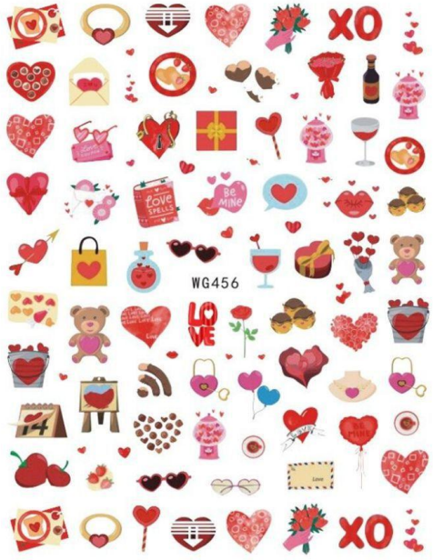 NAIL ART STICKER - 456