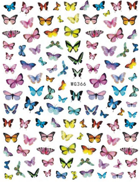 NAIL ART STICKER - 366