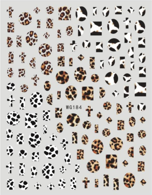 NAIL ART STICKER - 184
