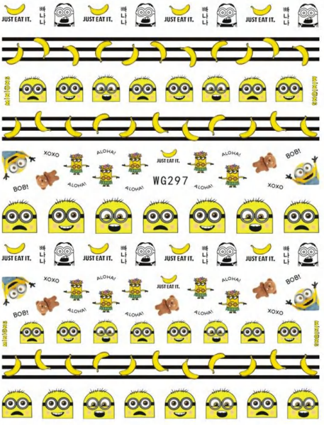 NAIL ART STICKER - 297
