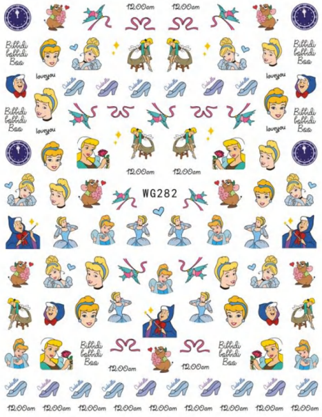 NAIL ART STICKER - 282