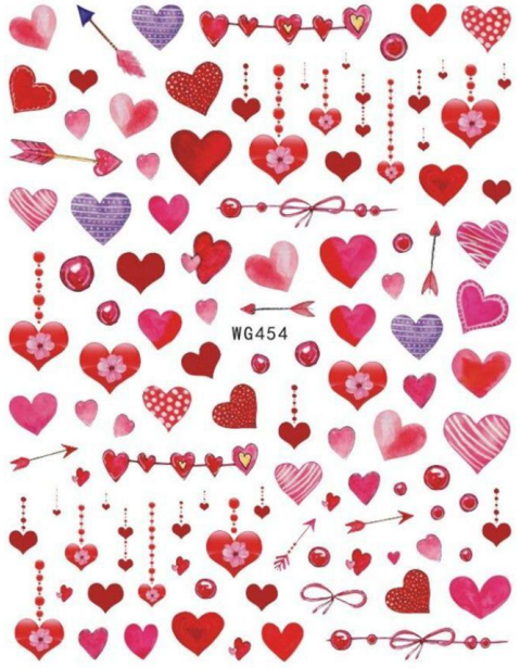 NAIL ART STICKER - 454