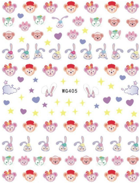 NAIL ART STICKER - 405