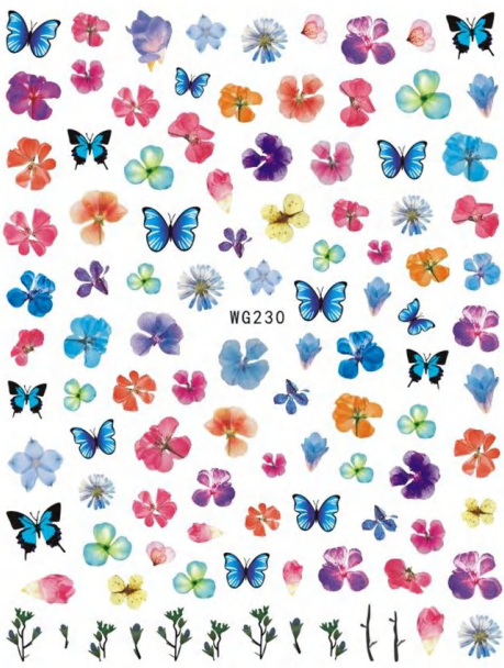 PEGATINA PARA UÑAS - 230
