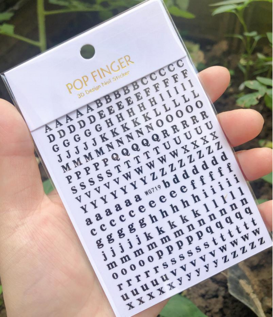 NAIL ART STICKER - 719B