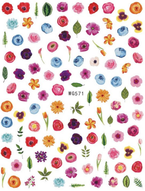 PEGATINA PARA UÑAS - 571