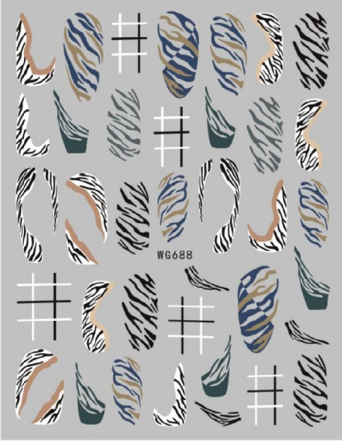 NAIL ART STICKER - 688