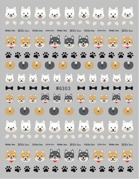 NAIL ART STICKER - 303