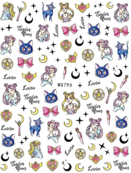 NAIL ART STICKER - 796
