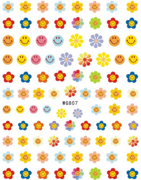 NAIL ART STICKER - 807