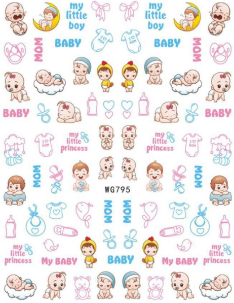 NAIL ART STICKER - 795