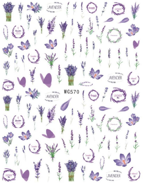 PEGATINA PARA UÑAS - 570