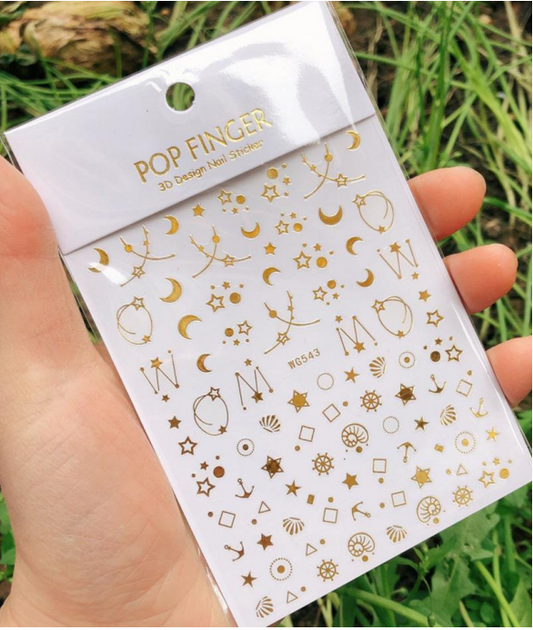 PEGATINA PARA UÑAS - 543
