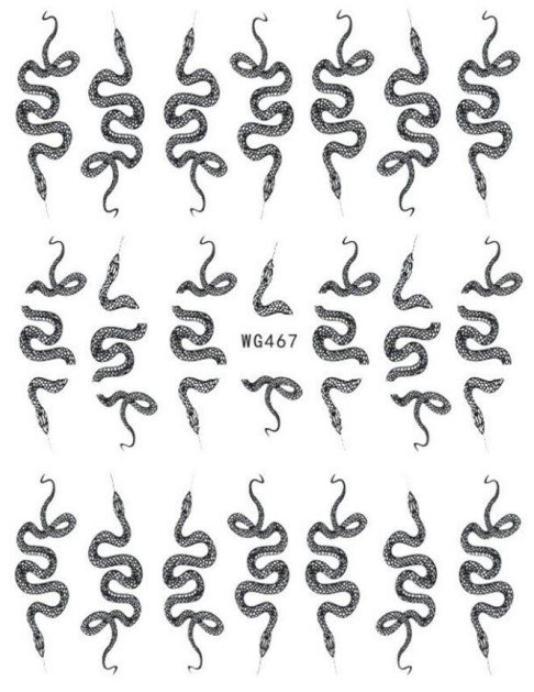 NAIL ART STICKER - 467