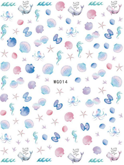 NAIL ART STICKER - 014