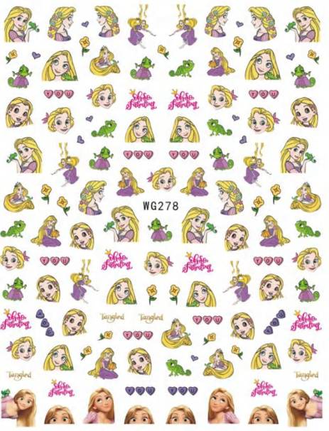 NAIL ART STICKER - 278
