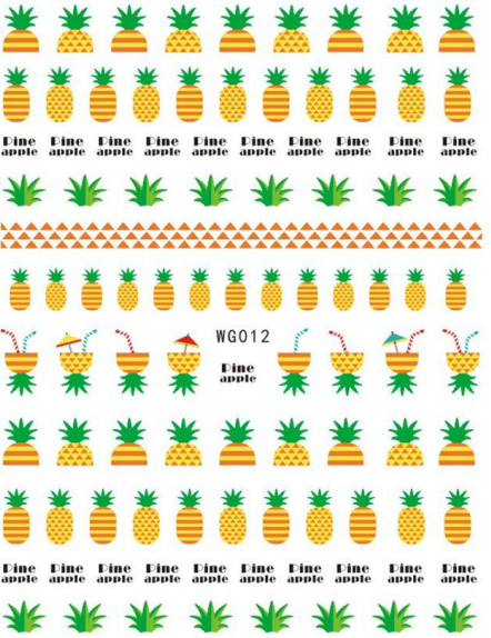 NAIL ART STICKER - 012