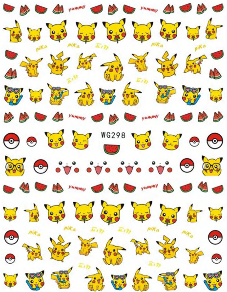 NAIL ART STICKER - 298