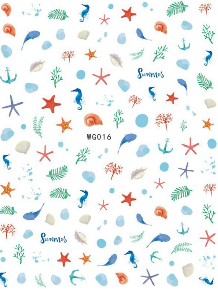 NAIL ART STICKER - 016
