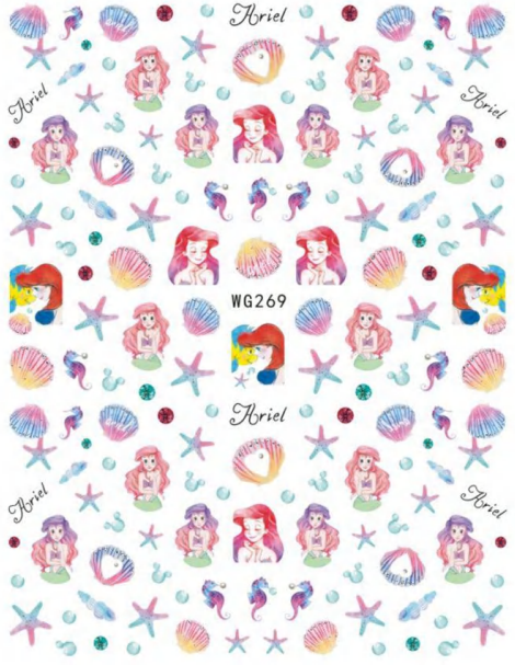 NAIL ART STICKER - 269
