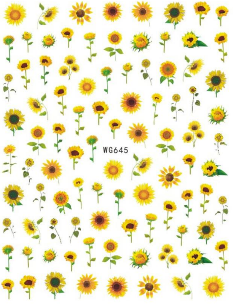 NAIL ART STICKER - 645